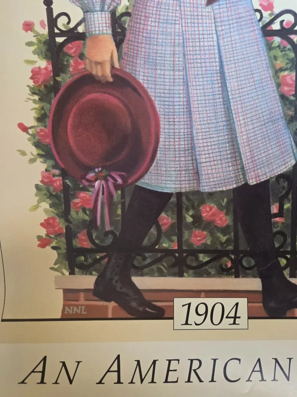 American girl poster Samantha Parkington